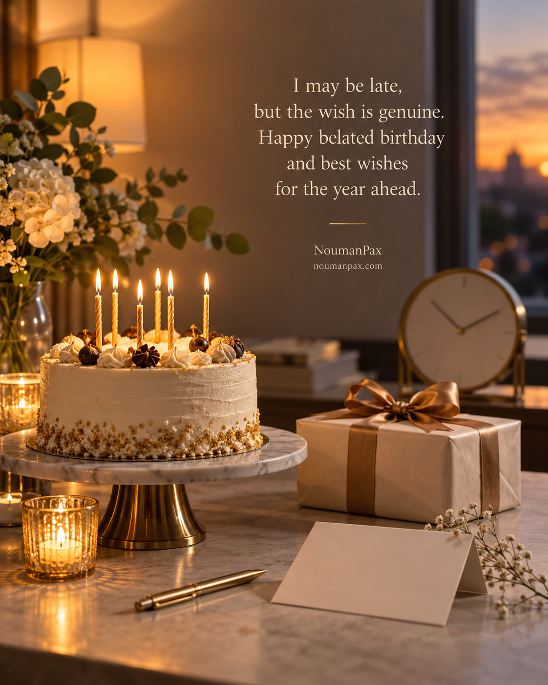 Best Belated Birthday Wishes — Quote