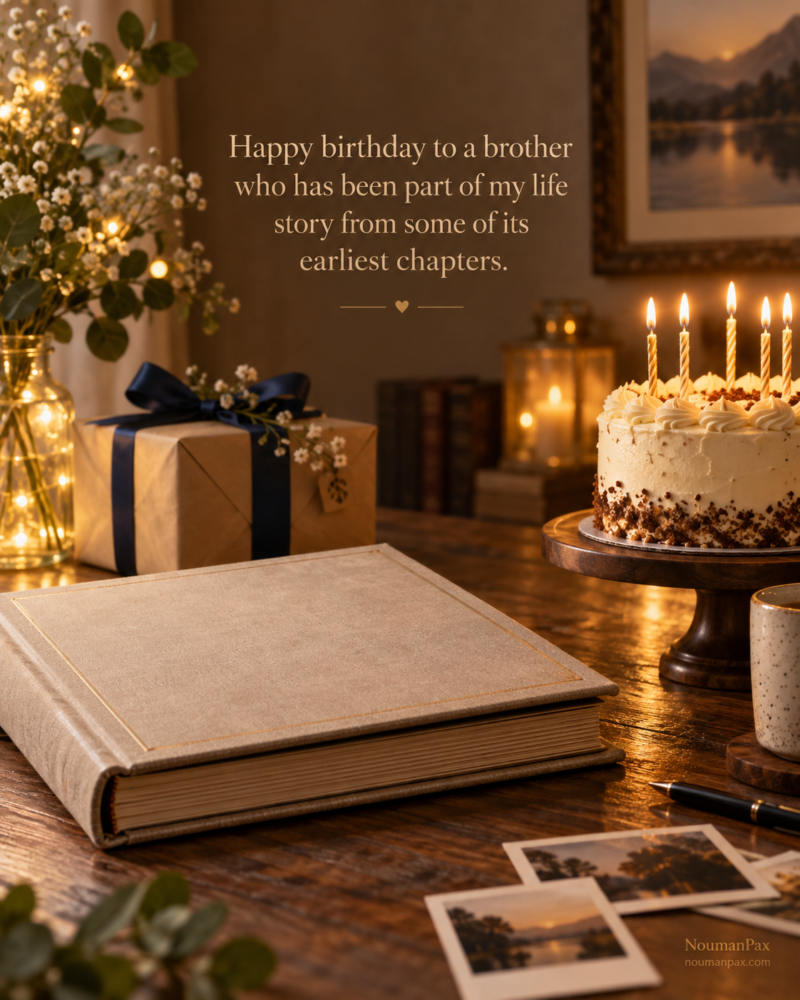 Happy birthday to a brother who has been part of my life story from some of its earliest chapters.