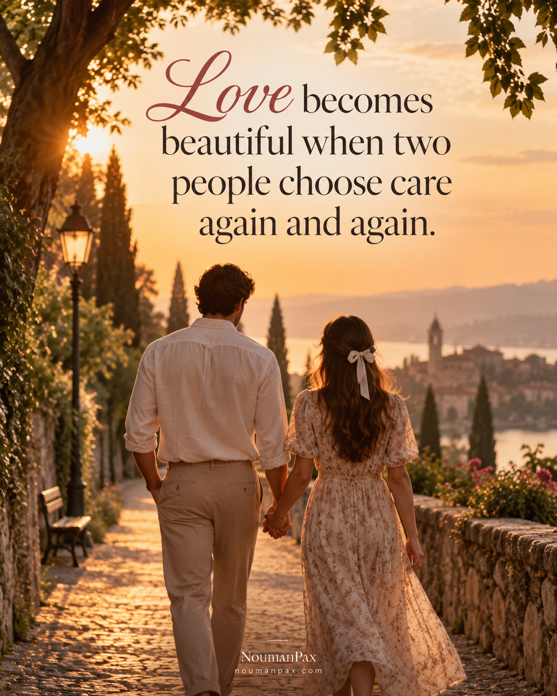 Love along the golden path