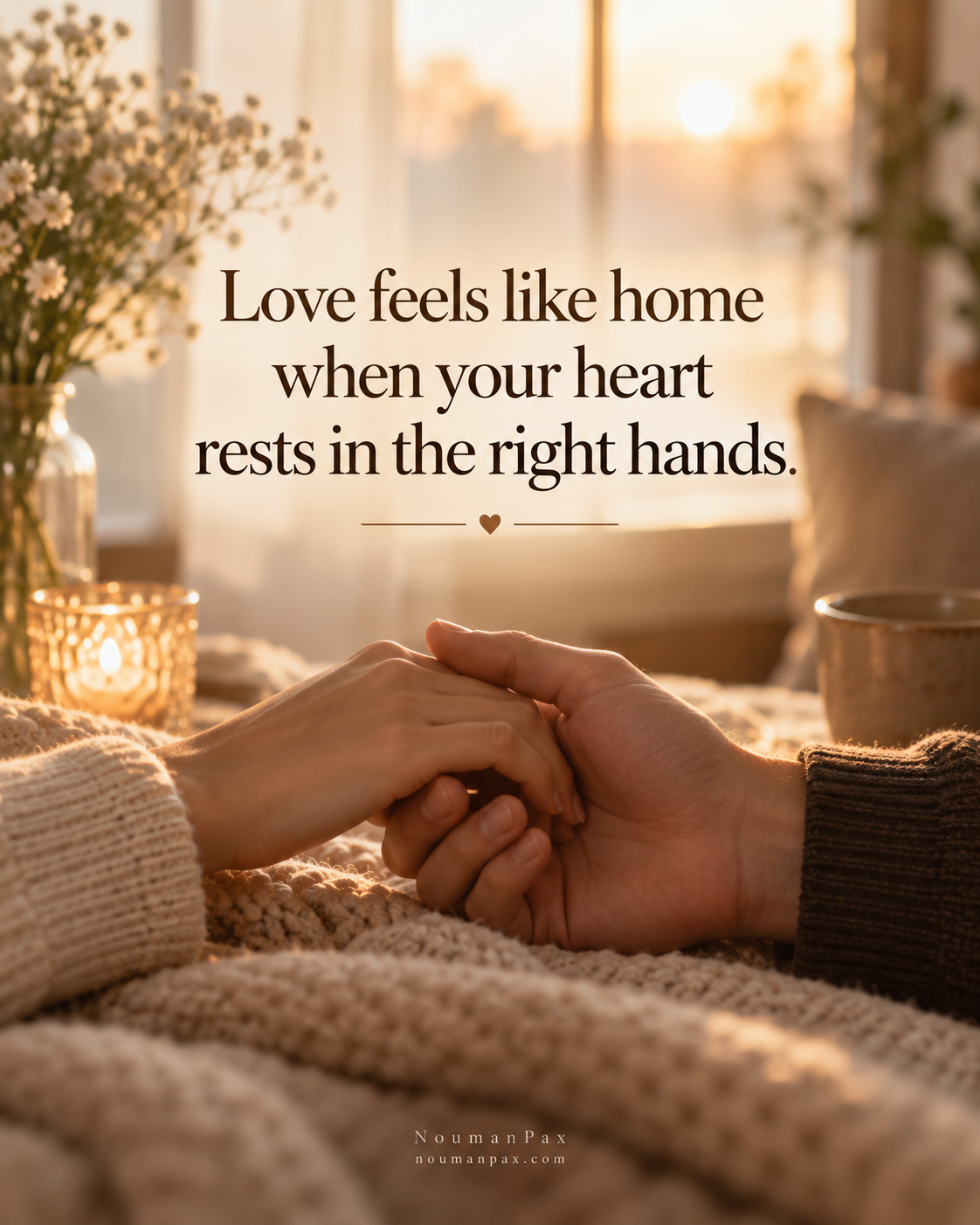 Love feels like home