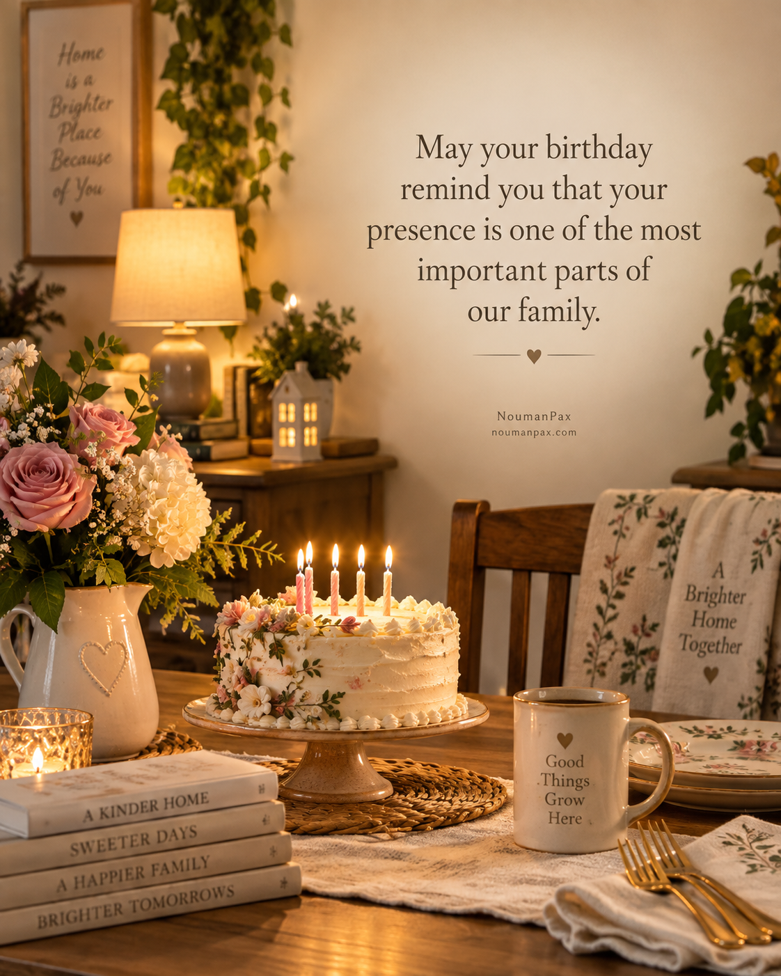 Best Birthday Wishes for Mom — Heart of family