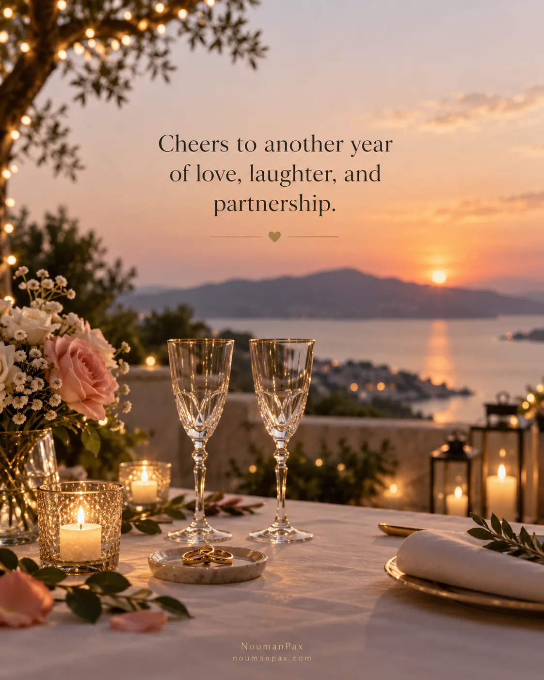 Cheers to another year of love, laughter, and partnership.