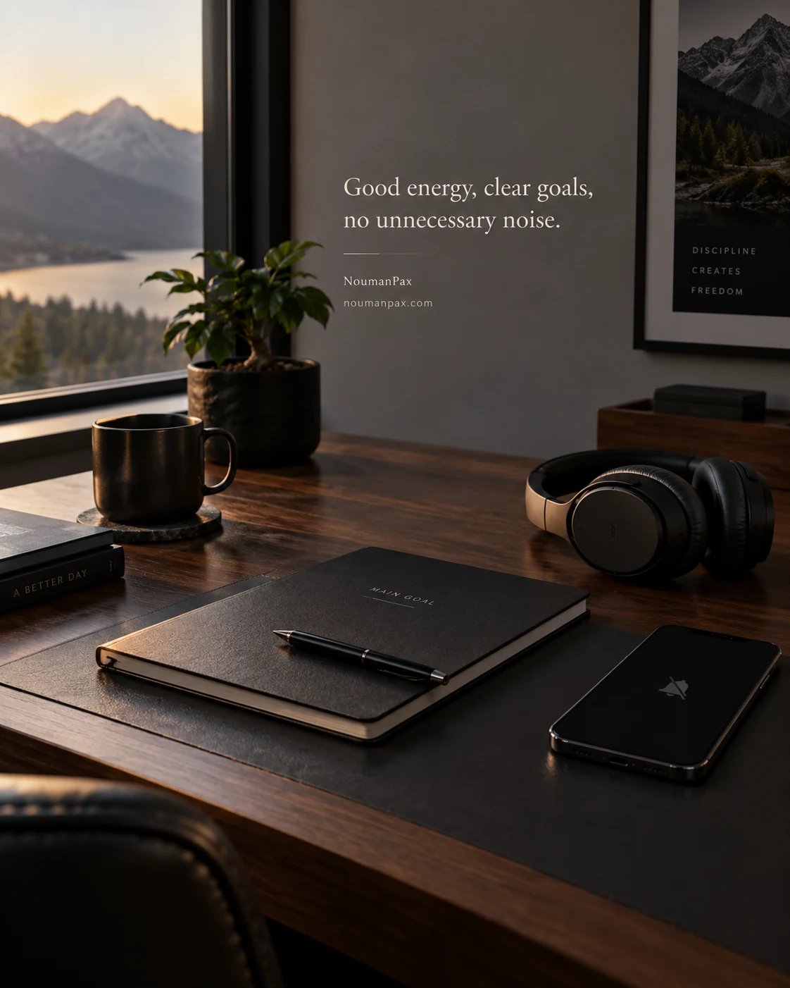 Good energy, clear goals, no unnecessary noise.