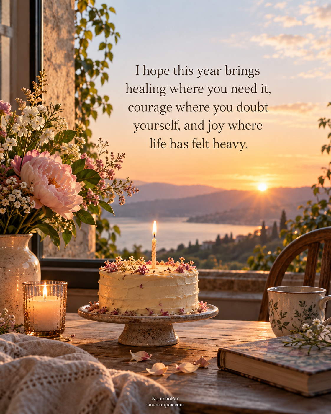 I hope this year brings healing where you need it, courage where you doubt yourself, and joy where life has felt heavy.