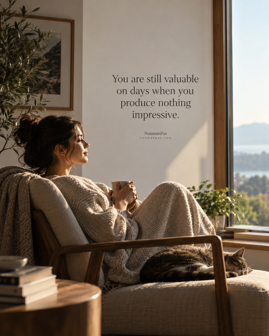 You are still valuable on days when you produce nothing impressive.