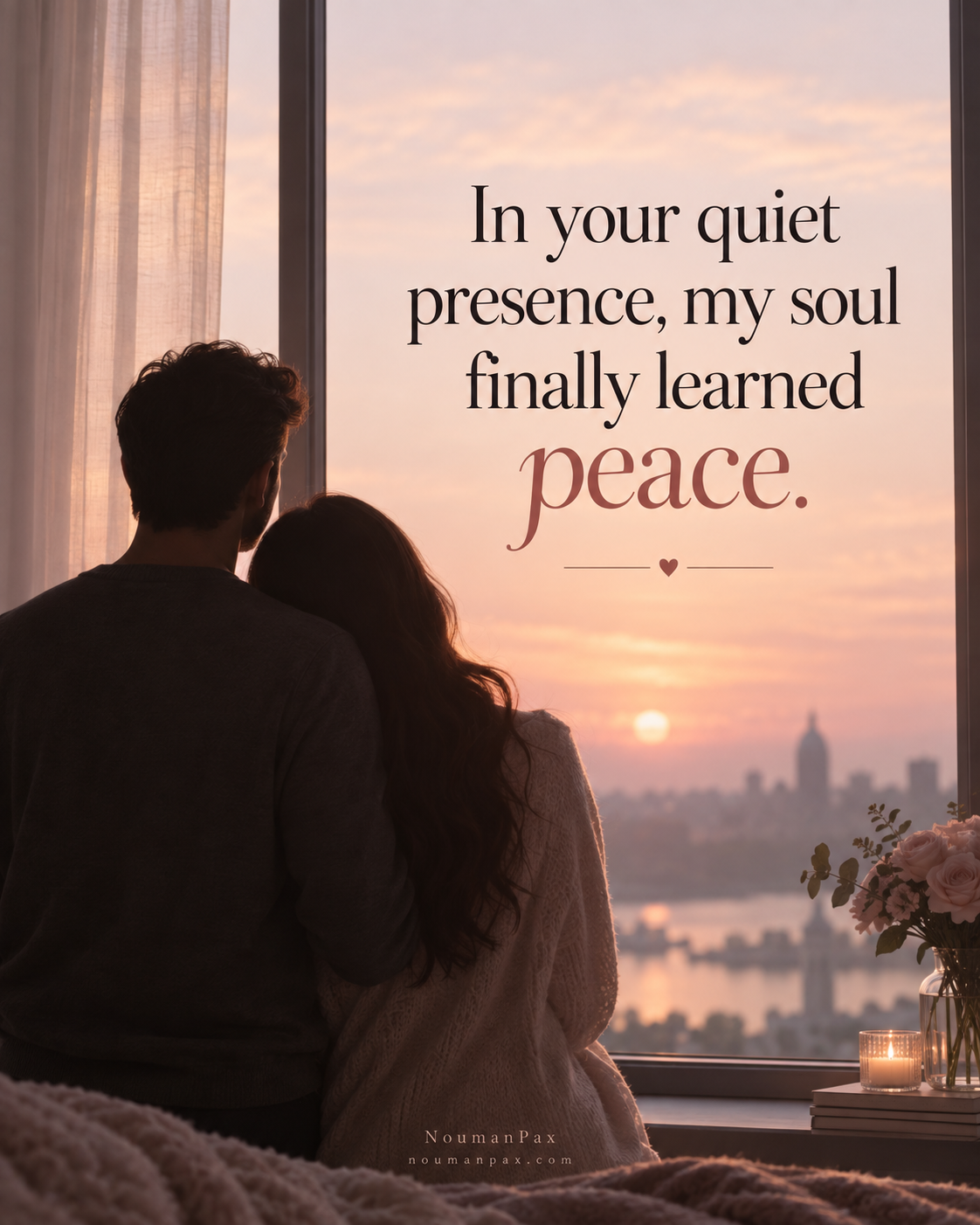 Quiet sunset presence