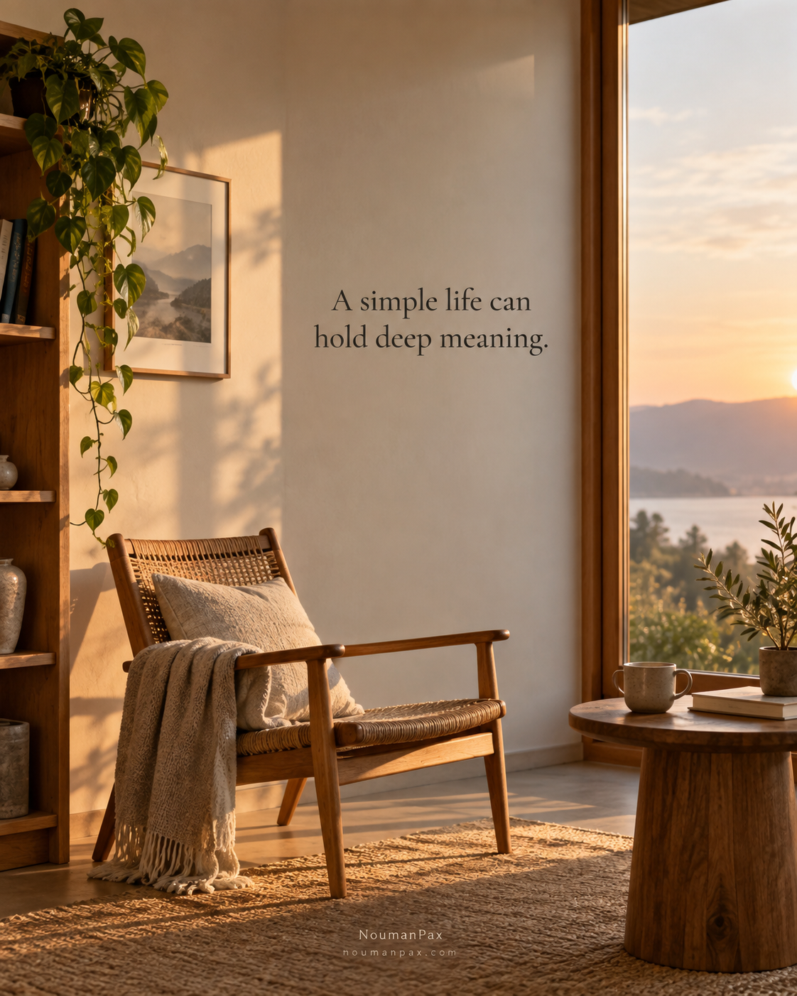 A simple life can hold deep meaning.