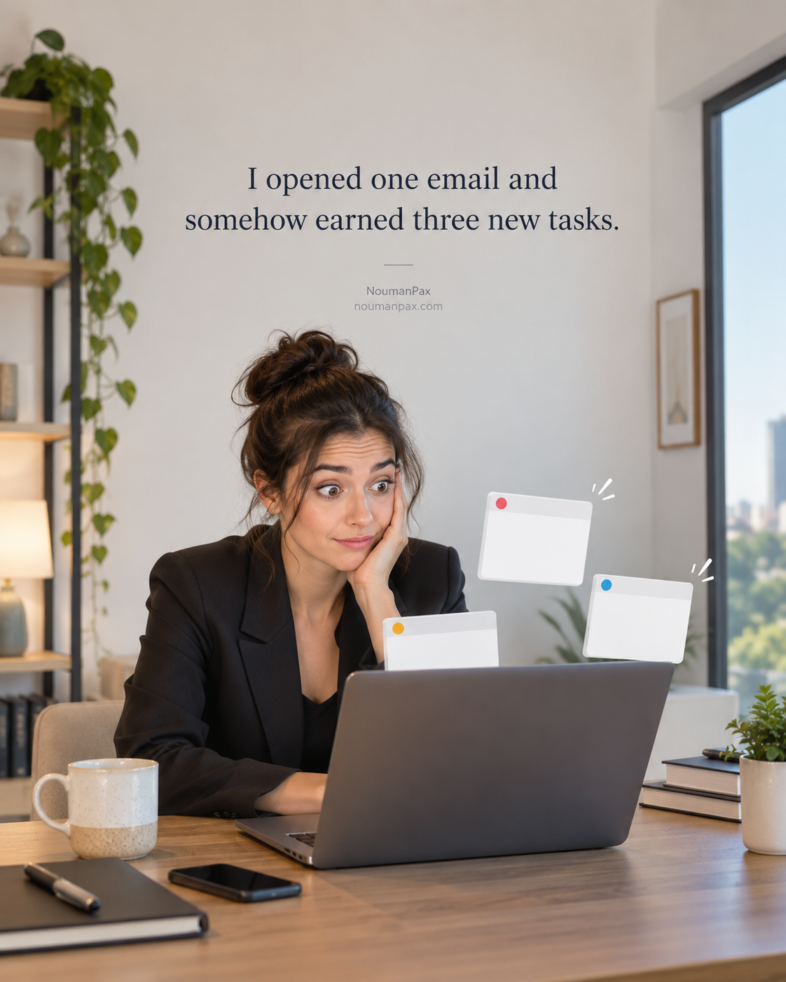 I opened one email and somehow earned three new tasks.