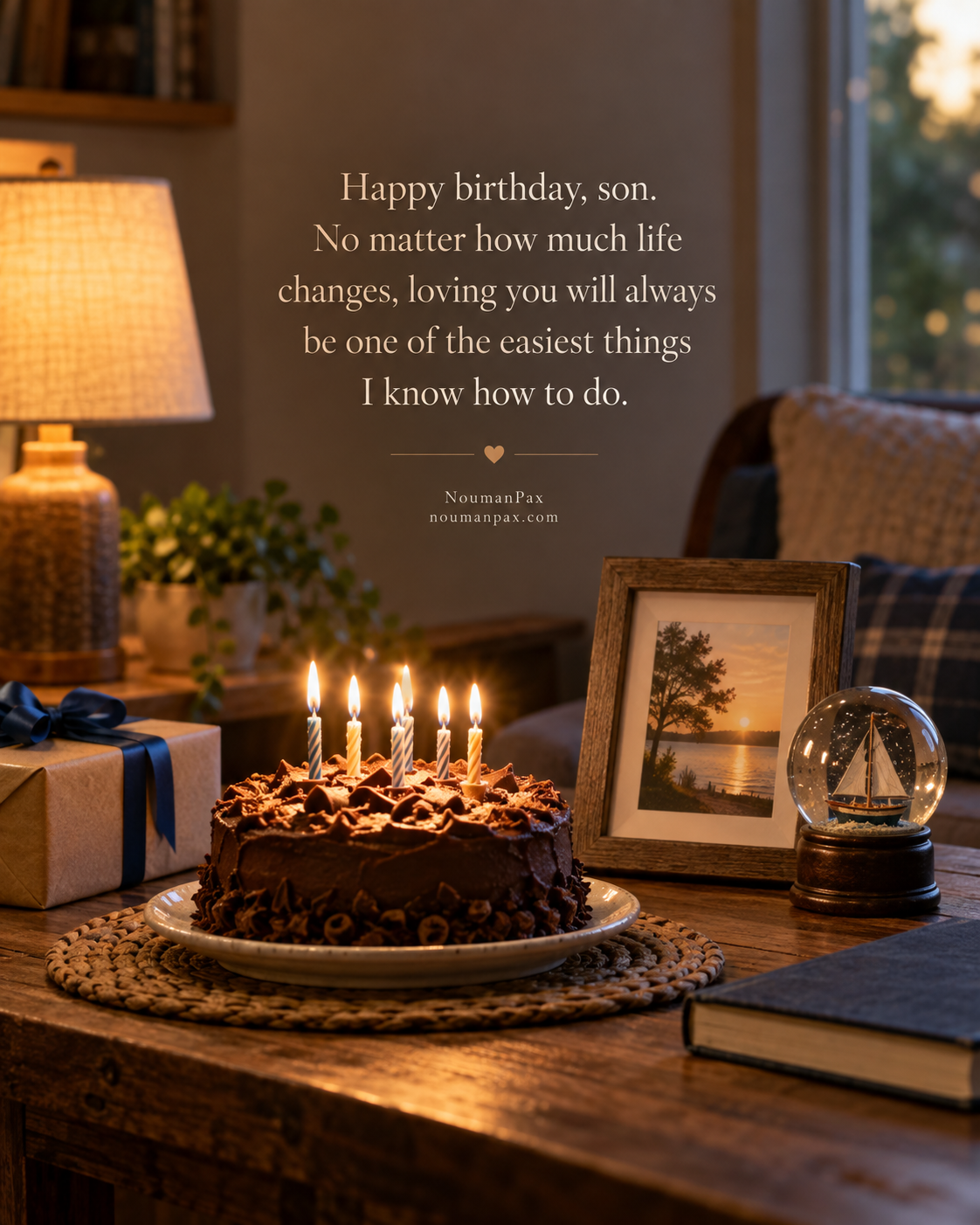 Loving Birthday Wishes for Son — Quote