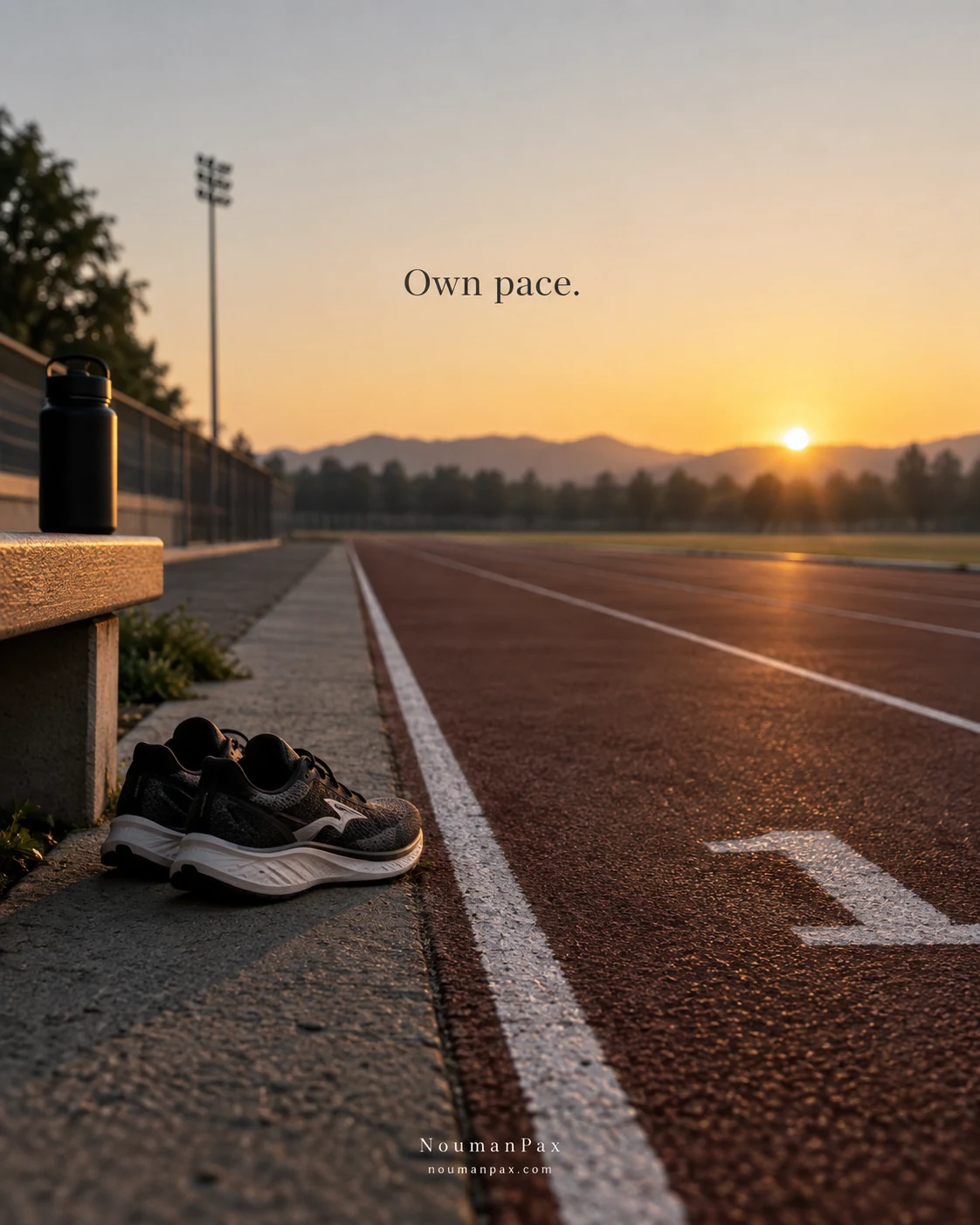 Own pace.