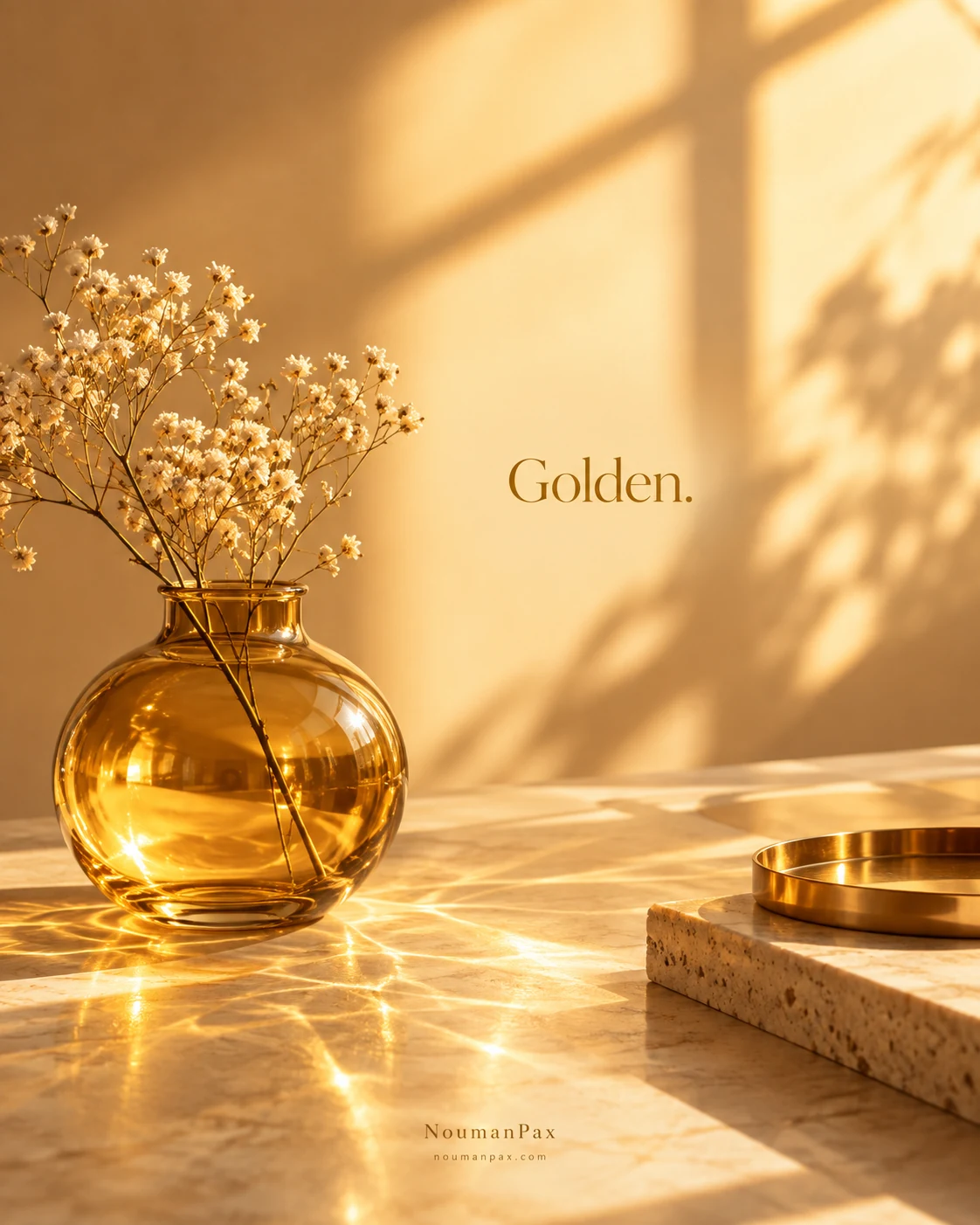 Golden.