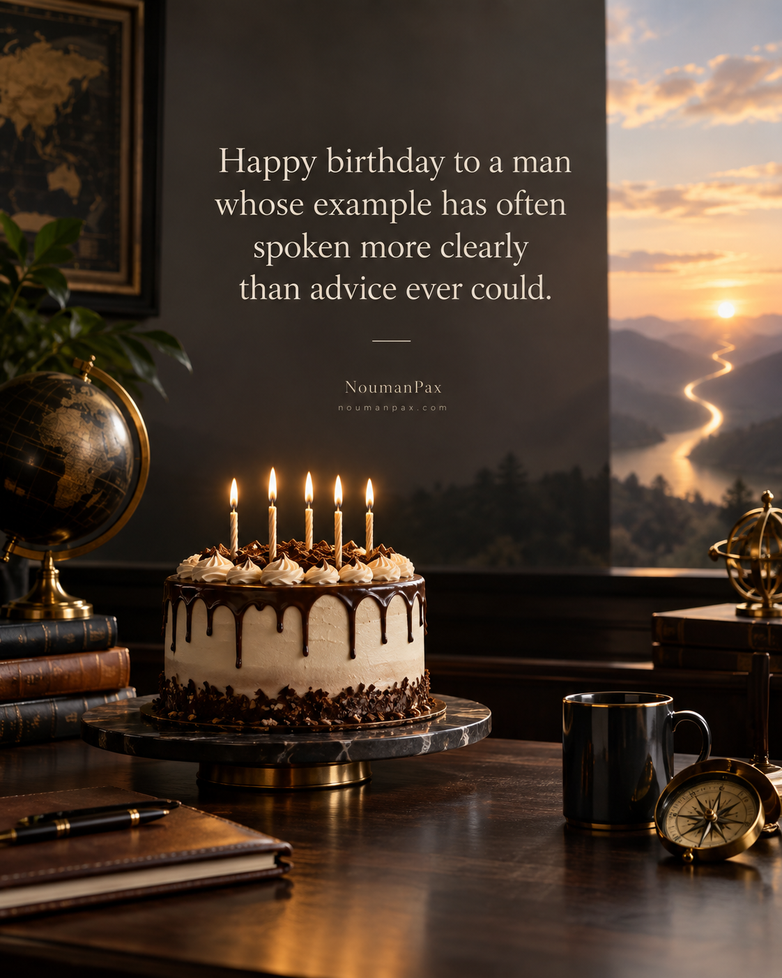 Happy birthday to a man whose example has often spoken more clearly than advice ever could.