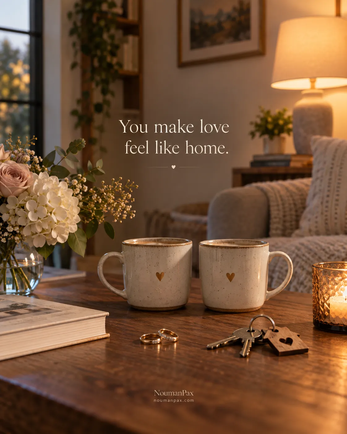 You make love feel like home.