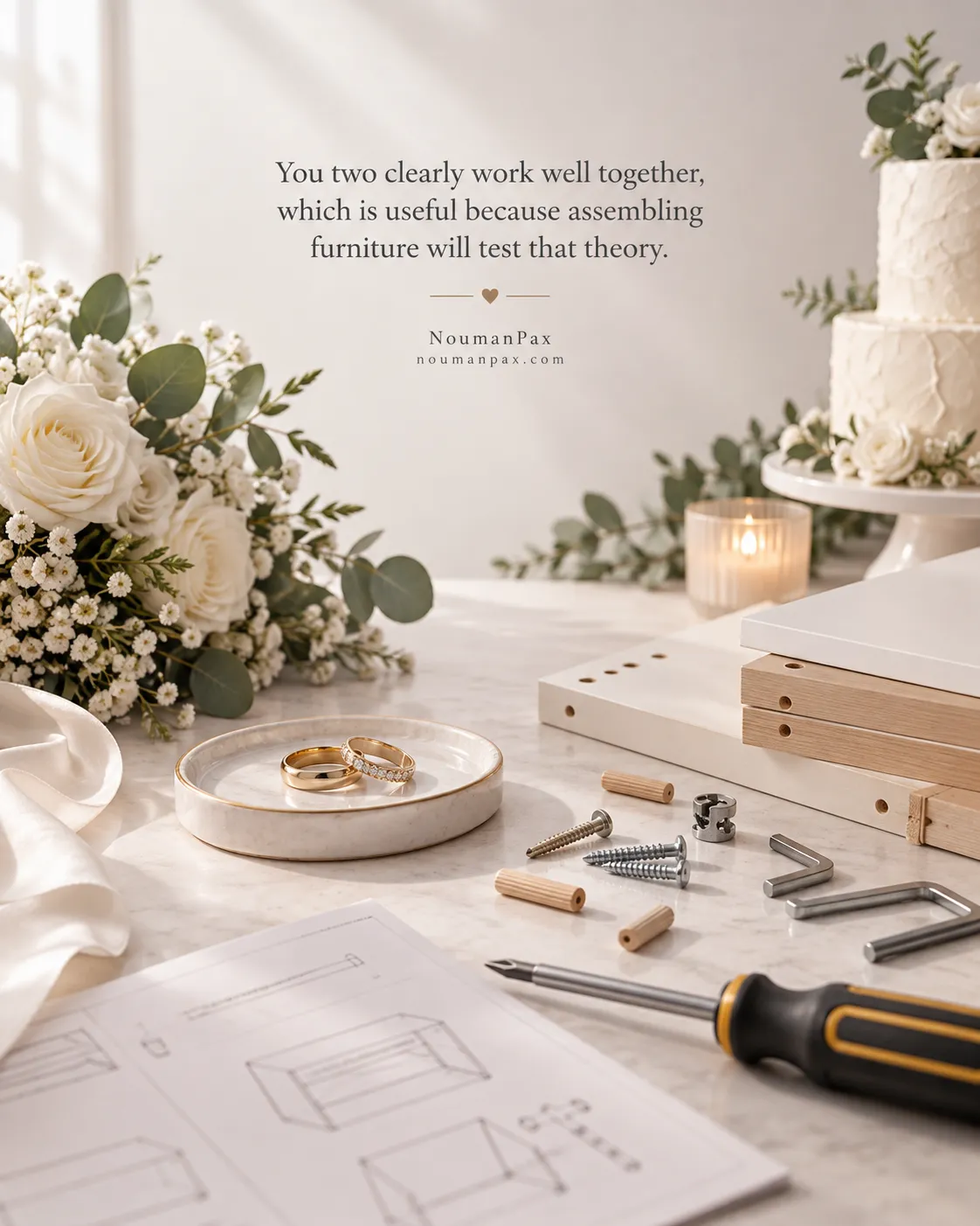 Funny Wedding Wishes for a Couple