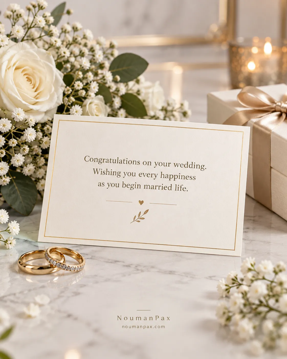 Formal Wedding Wishes for Colleagues
