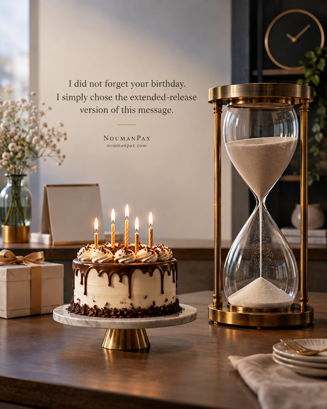 Funny Belated Birthday Wishes — Quote