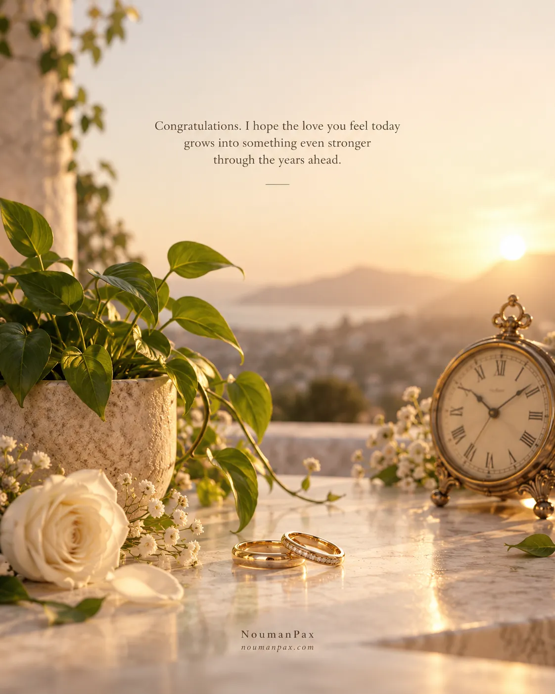 Heartfelt Wedding Congratulations