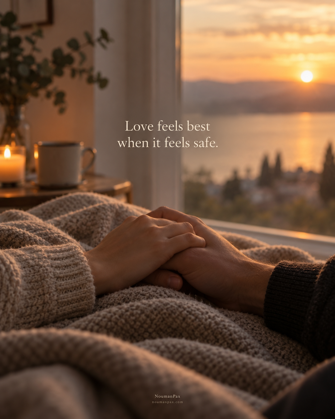 Love feels best when it feels safe.