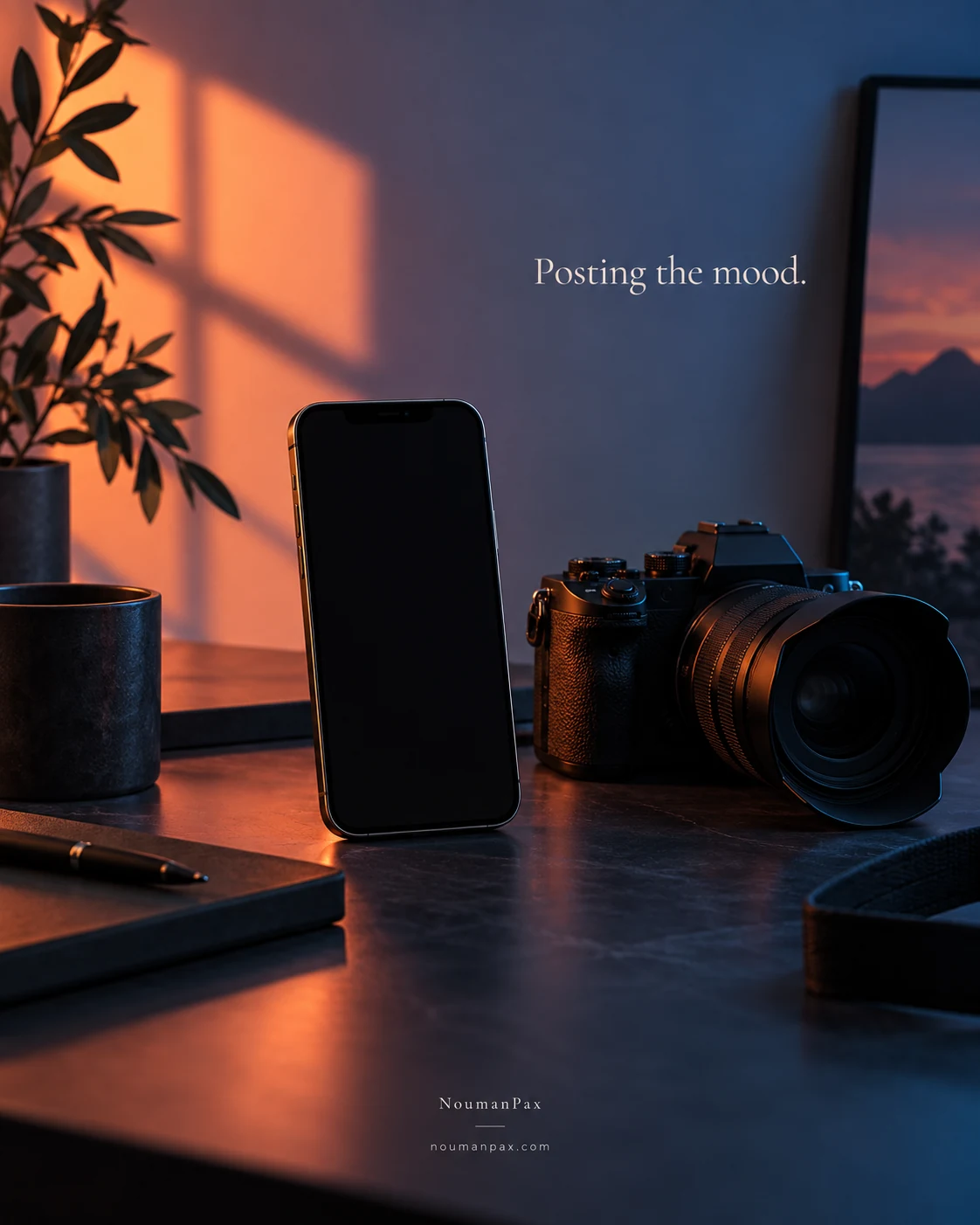 Posting the mood.