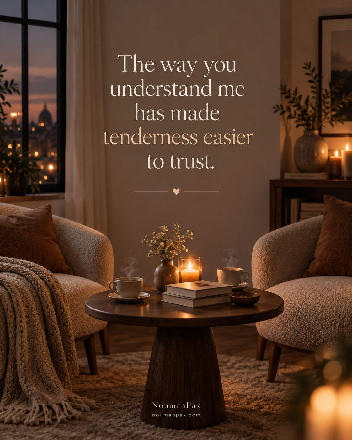 Tenderness by candlelight