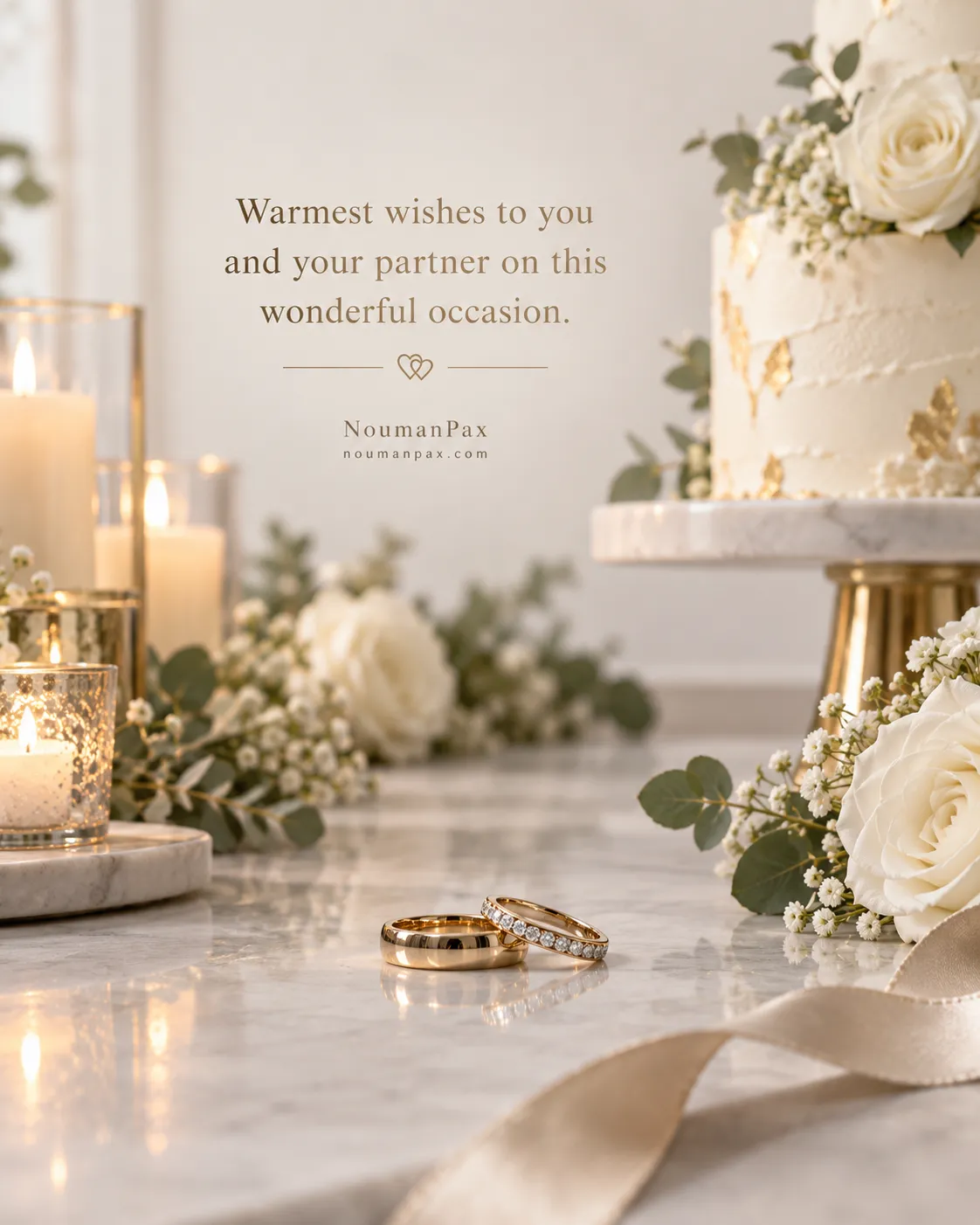 Formal Wedding Wishes for Colleagues