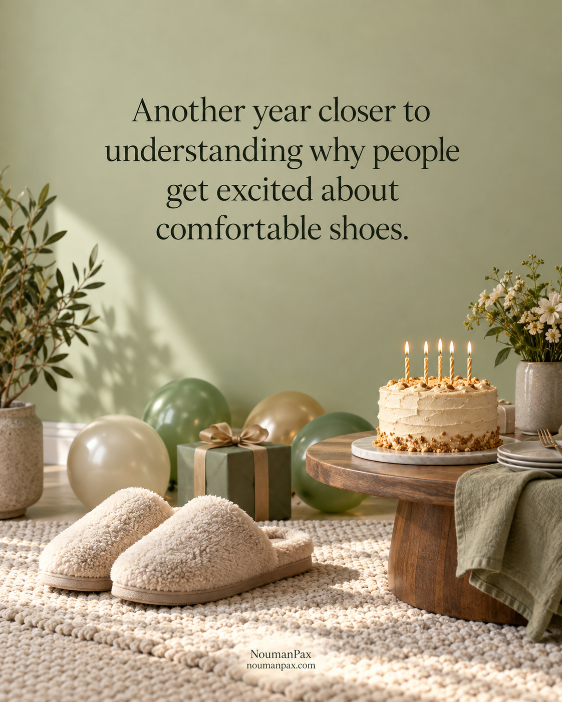 Another year closer to understanding why people get excited about comfortable shoes.