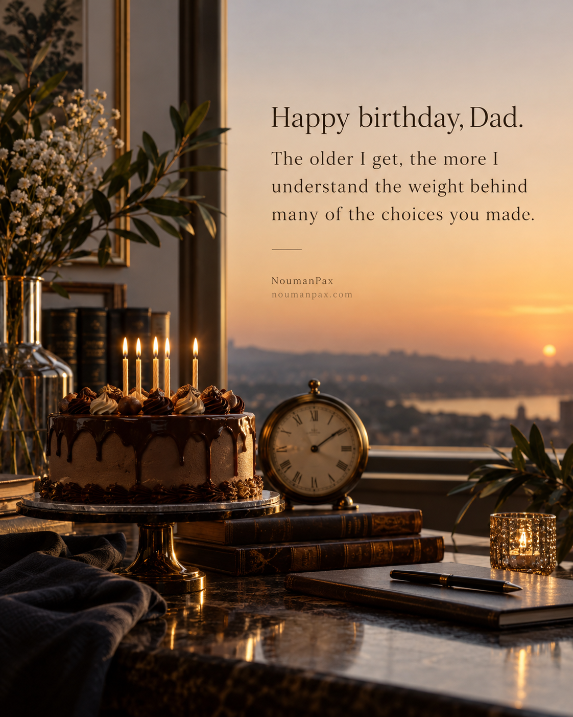 Happy birthday, Dad. The older I get, the more I understand the weight behind many of the choices you made.