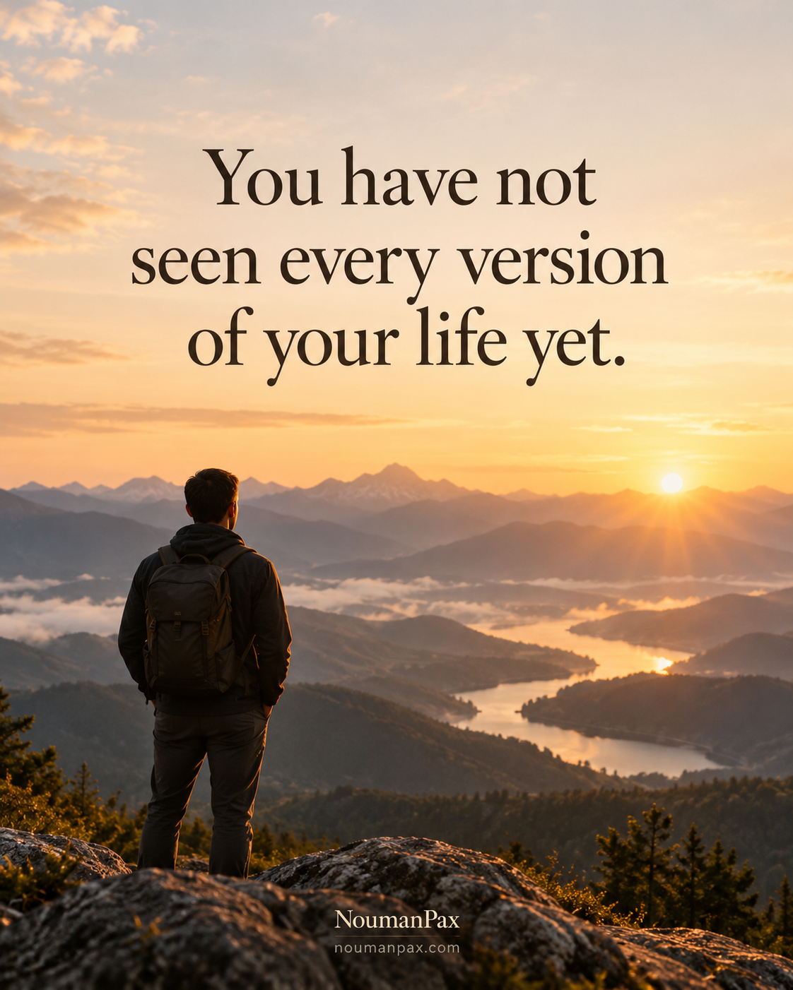 Positive quote — you have not seen every version