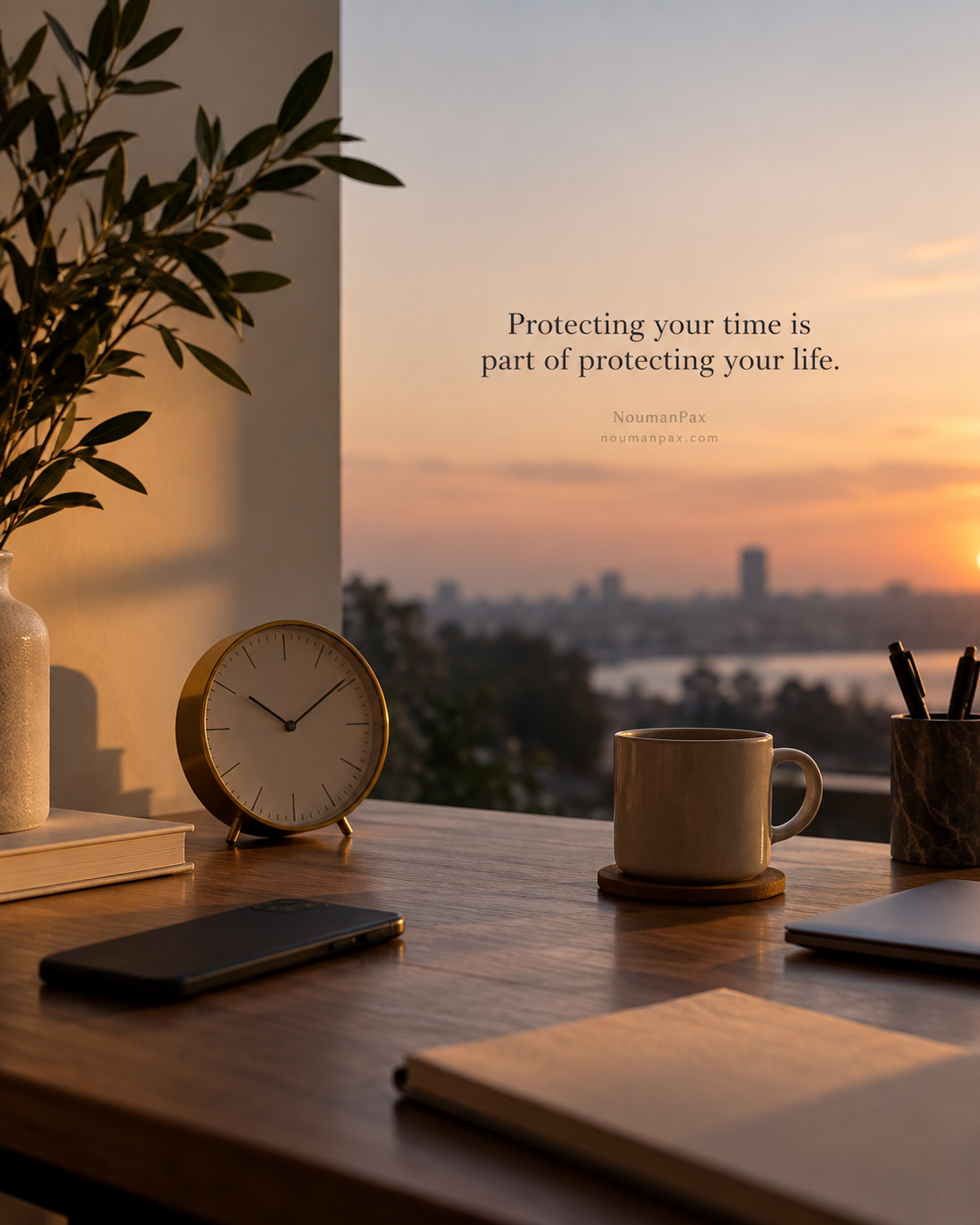 Protecting your time is part of protecting your life.