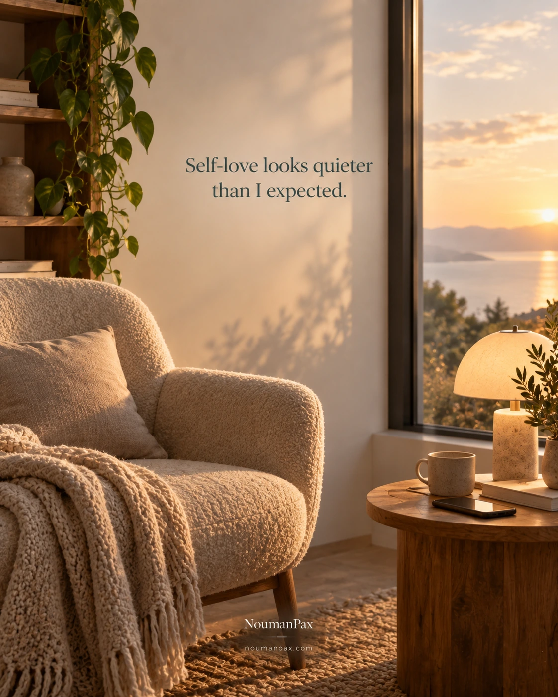 Self-love looks quieter than I expected.