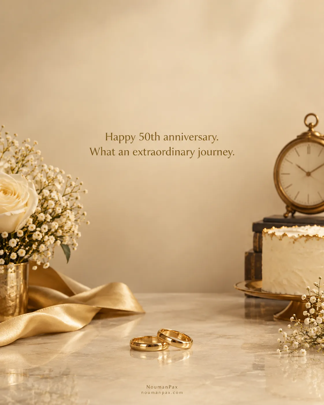 Happy 50th anniversary. What an extraordinary journey.