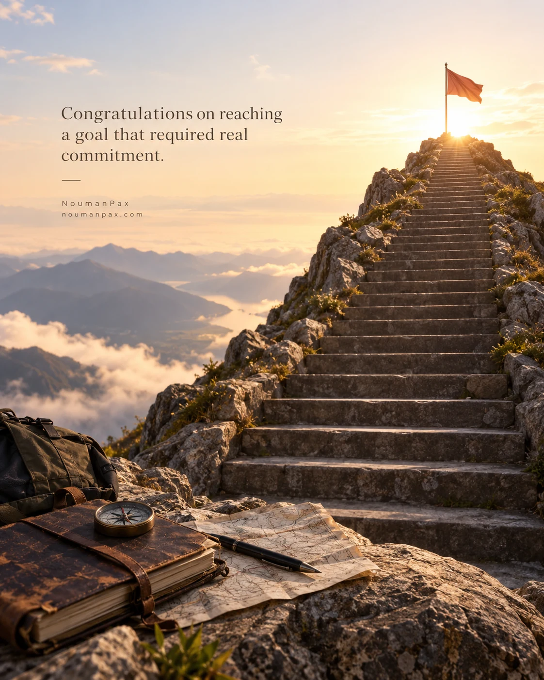 Congratulations on reaching a goal that required real commitment.