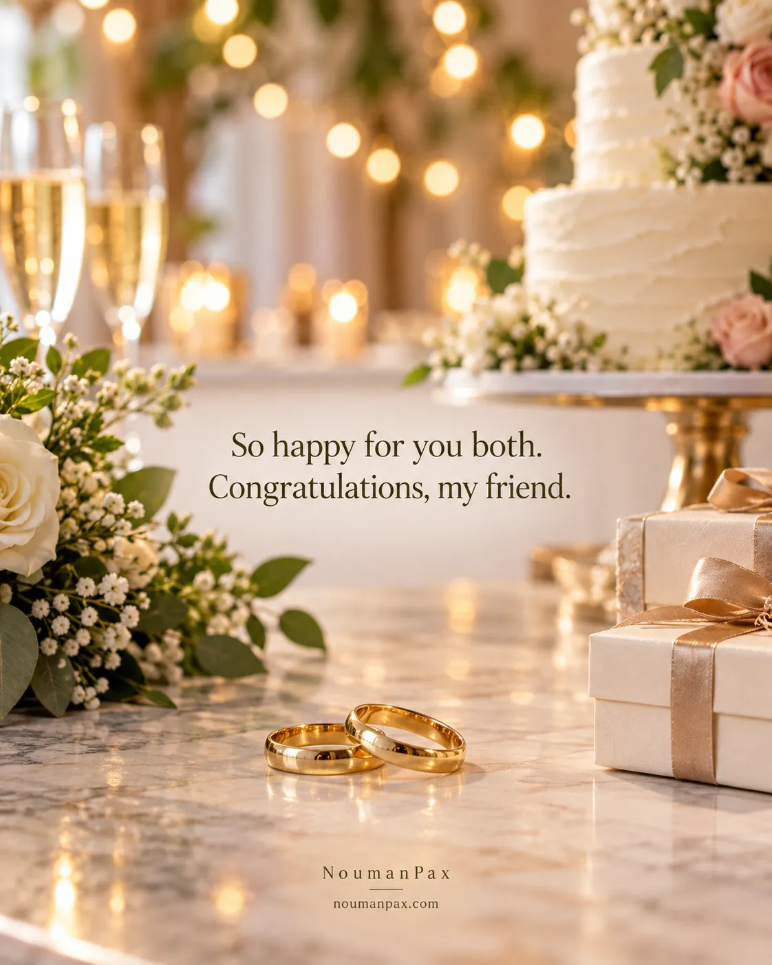 Short Wedding Wishes for Friends