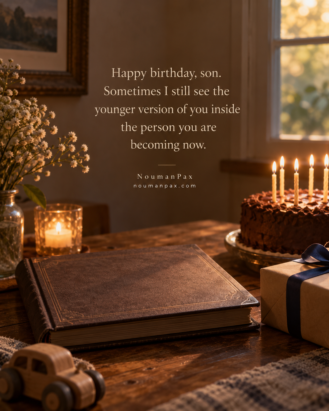 Emotional Birthday Wishes for Son — Quote