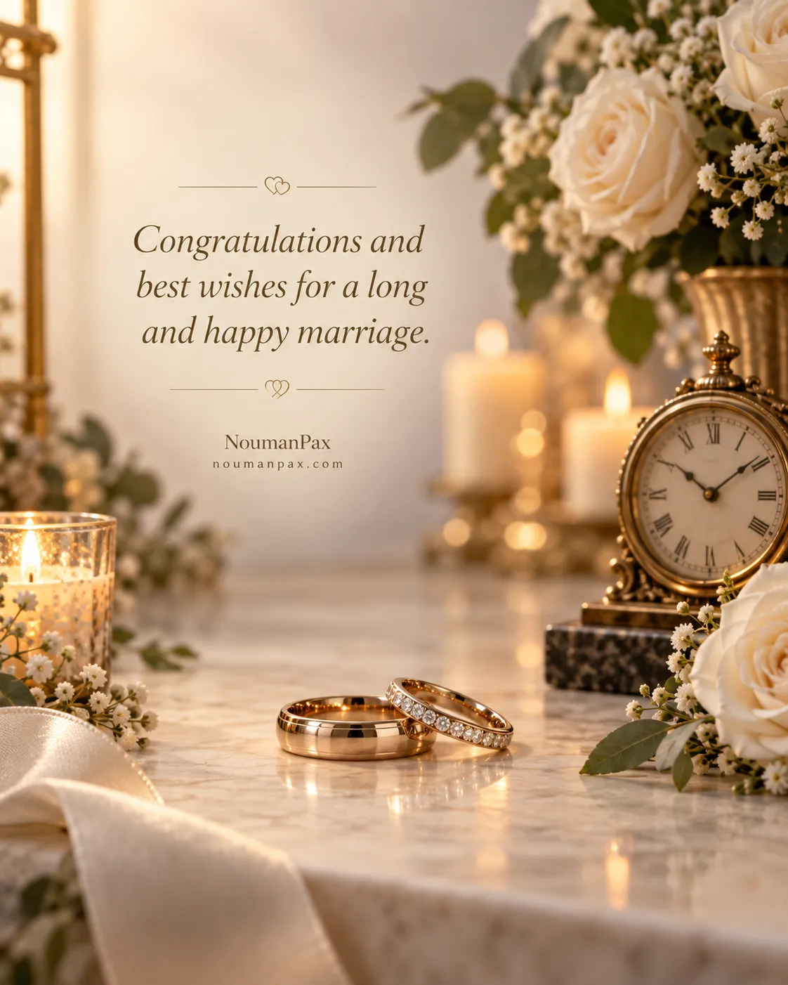 Formal Wedding Wishes for Acquaintances