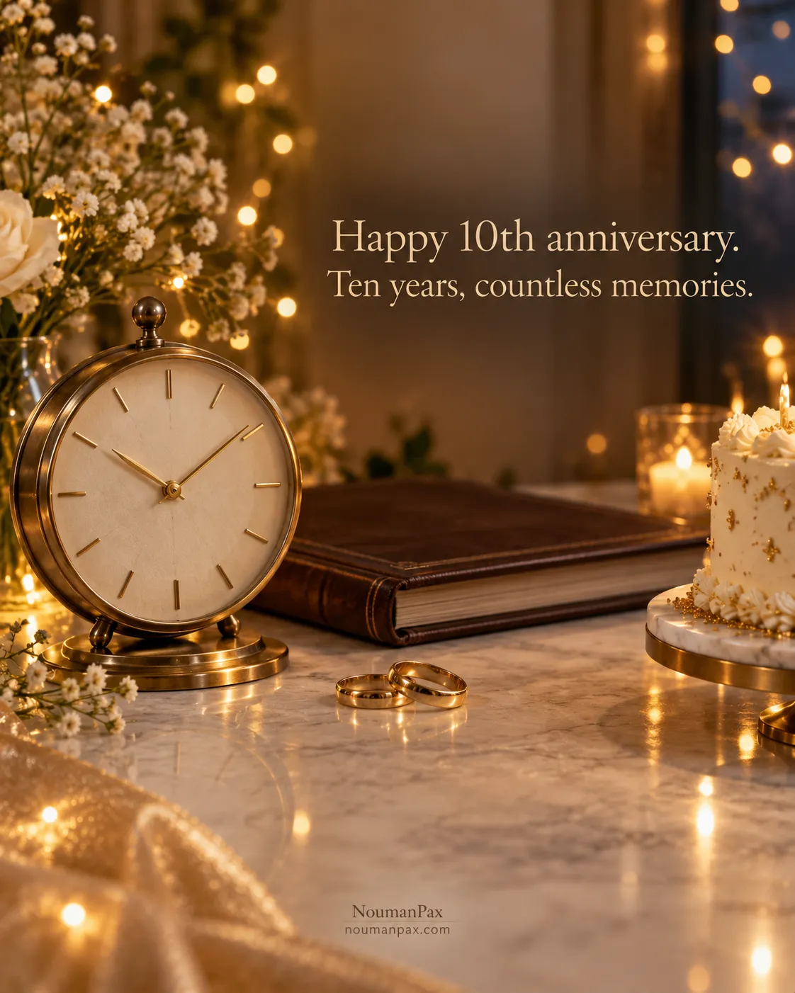 Happy 10th anniversary. Ten years, countless memories.