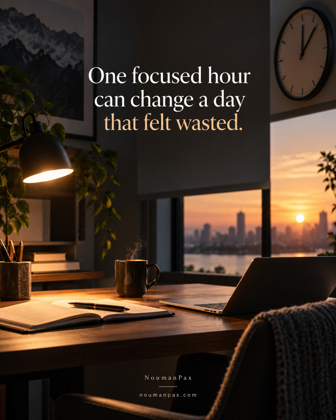 One focused hour can change a day