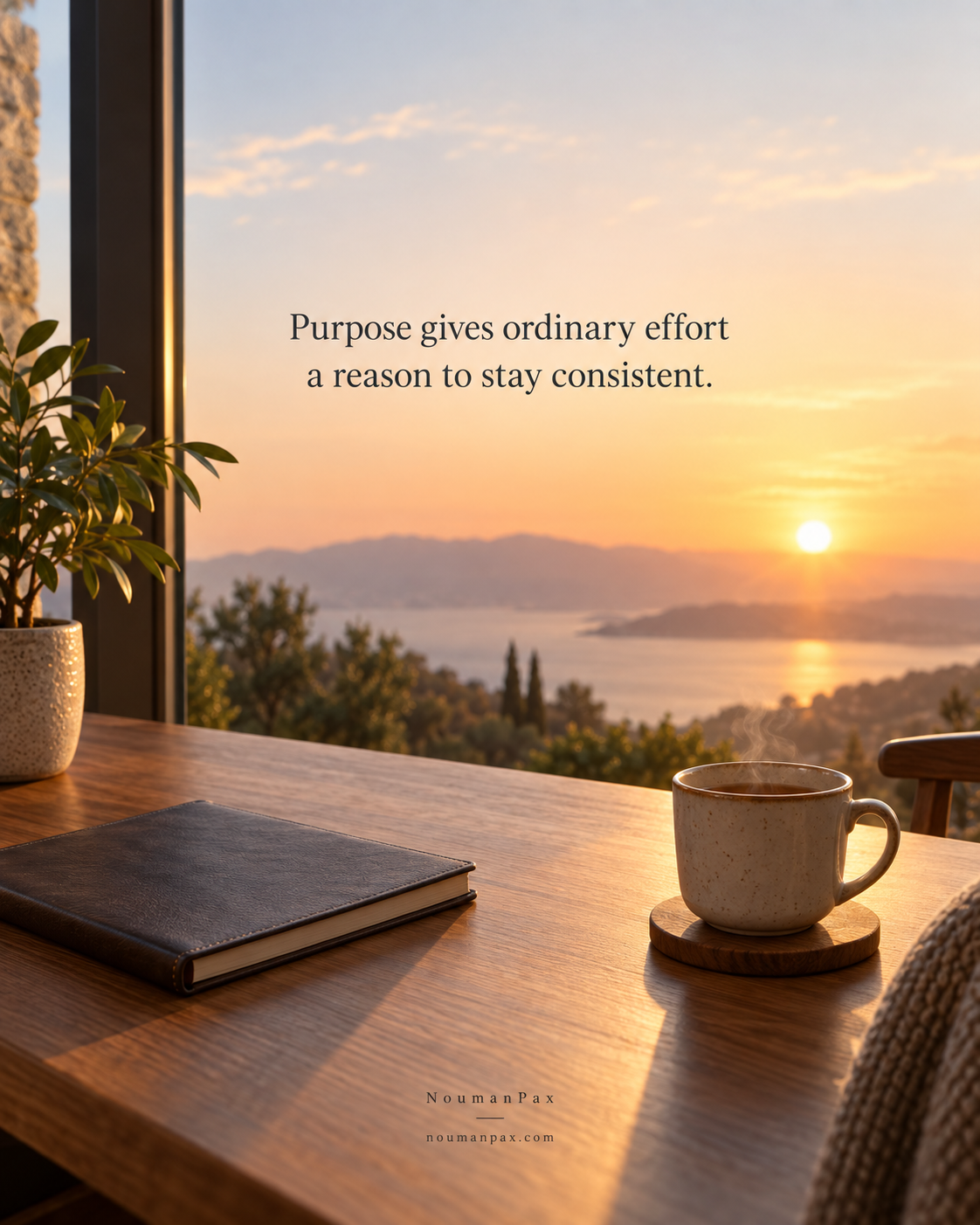 Purpose keeps effort consistent
