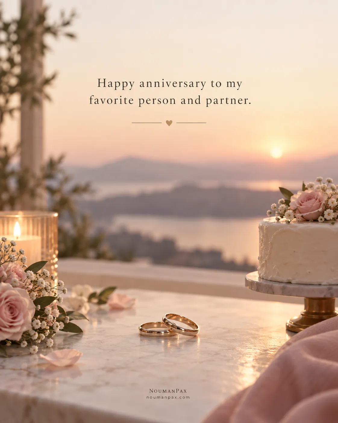 Happy anniversary to my favorite person and partner.
