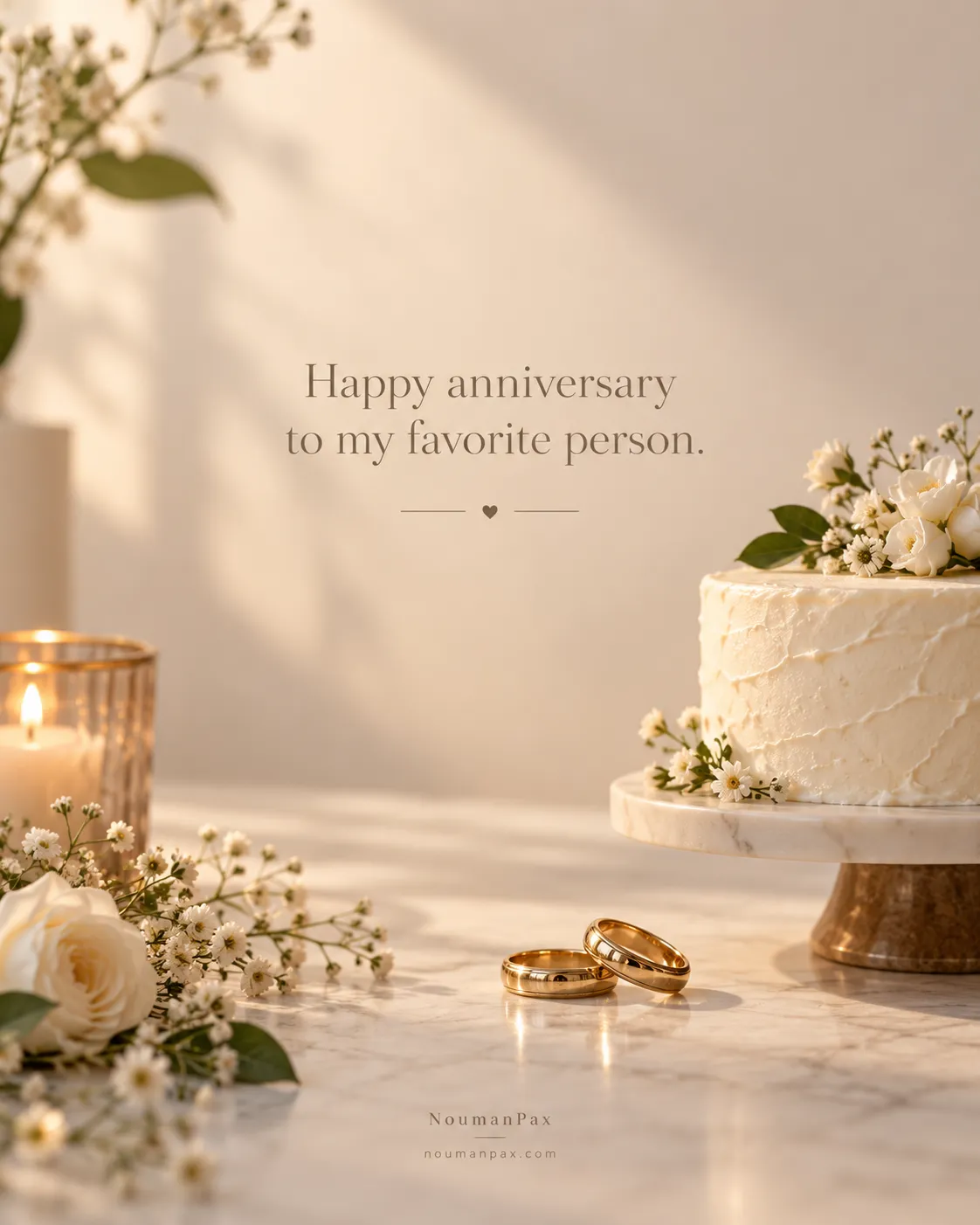 Happy anniversary to my favorite person.