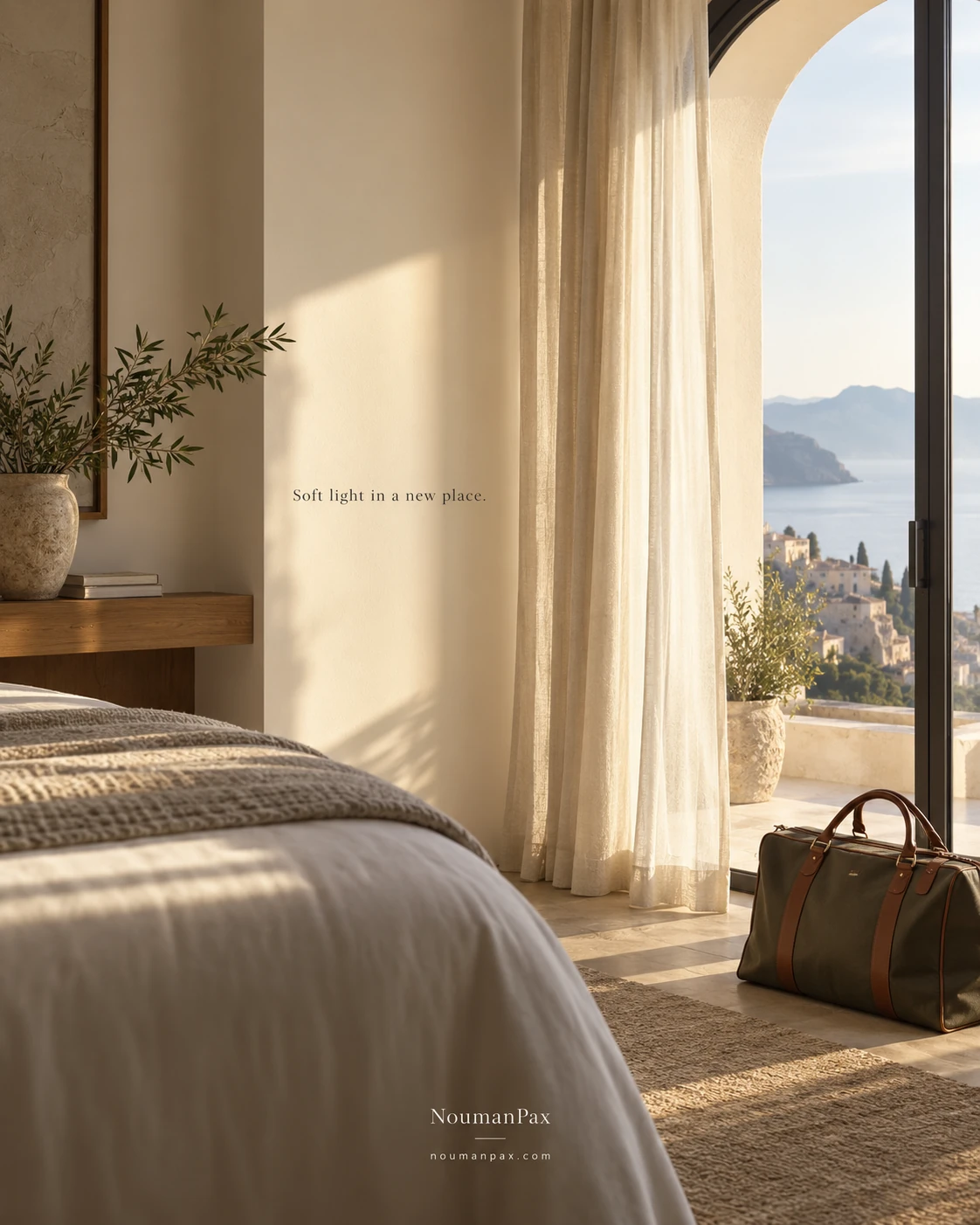 Soft light in a new place.