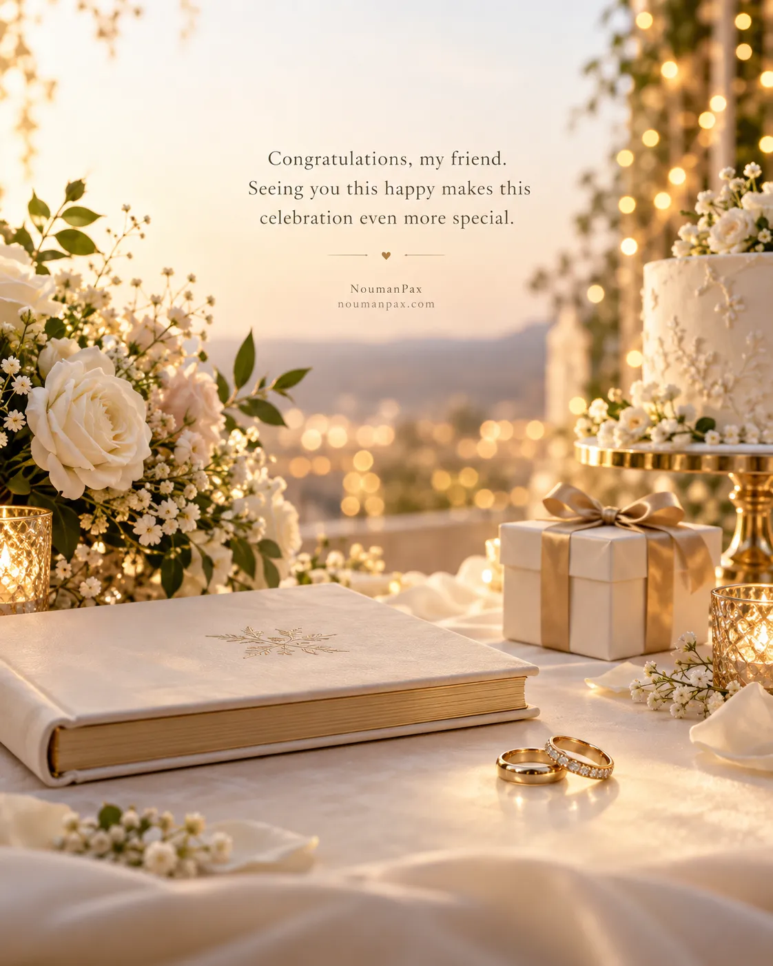 Wedding Congratulations for Friends