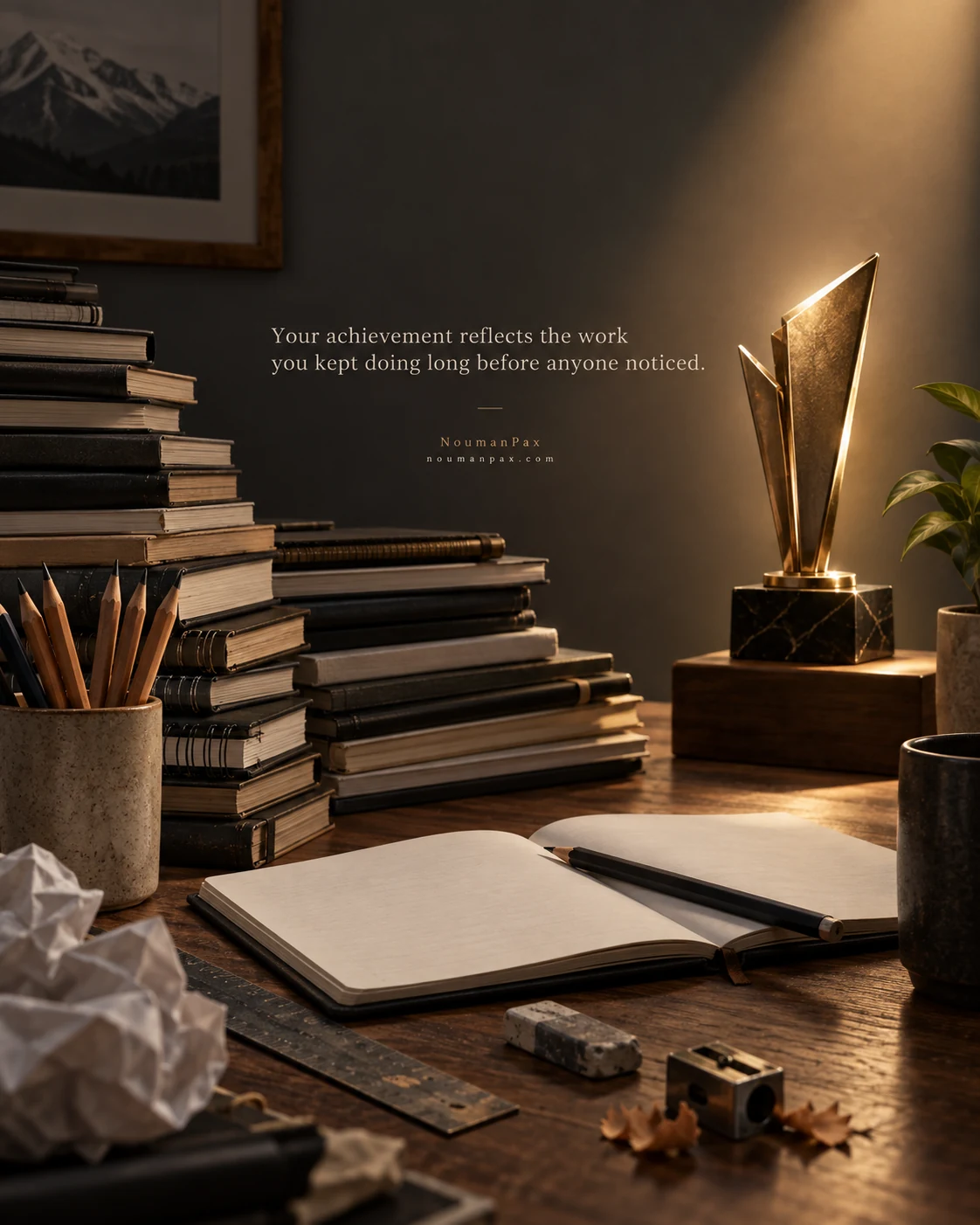 Your achievement reflects the work you kept doing long before anyone noticed.