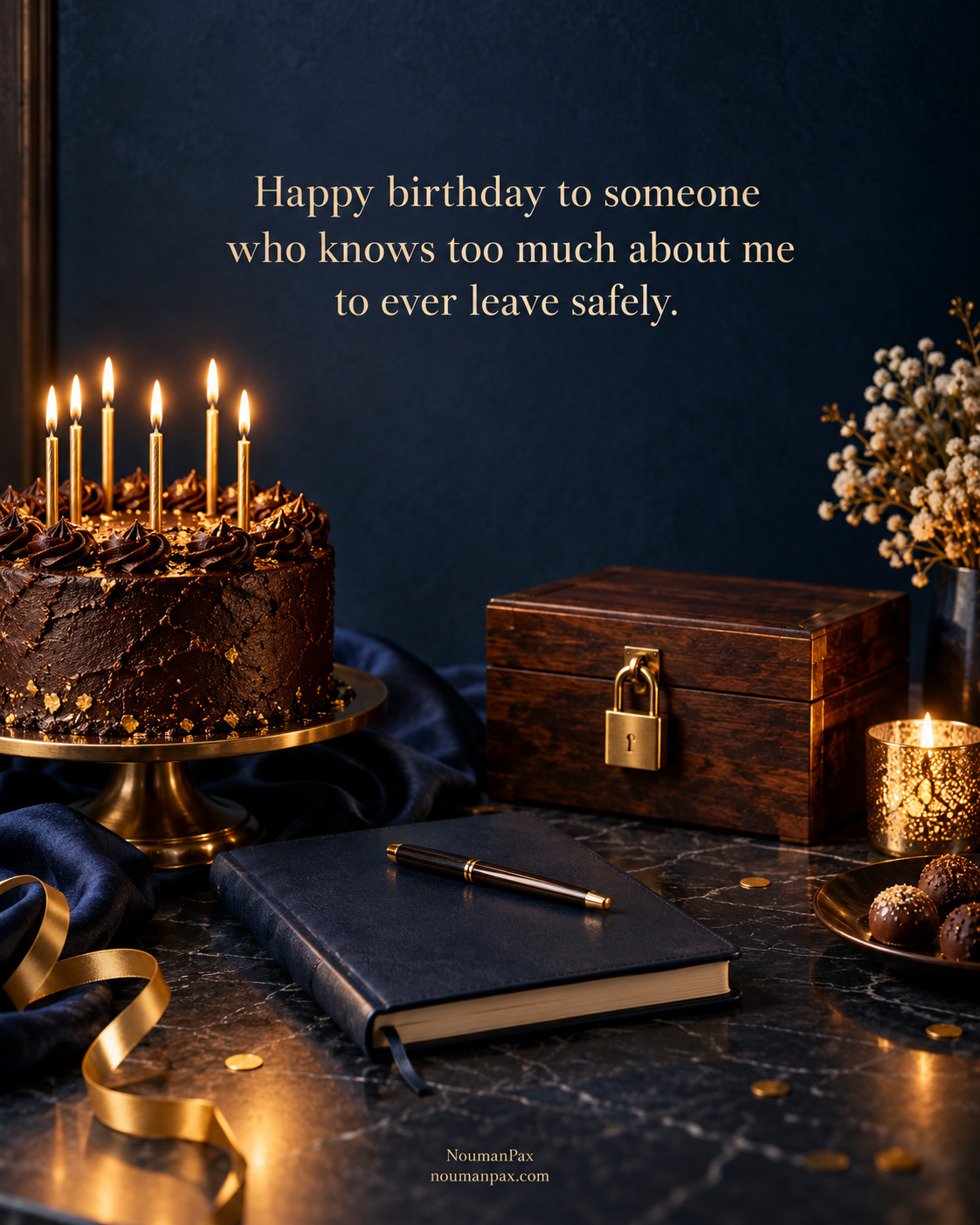 Funny Birthday Wishes for a Friend — Secret keeper