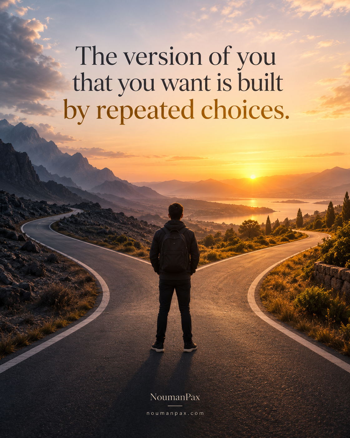 Repeated choices build you