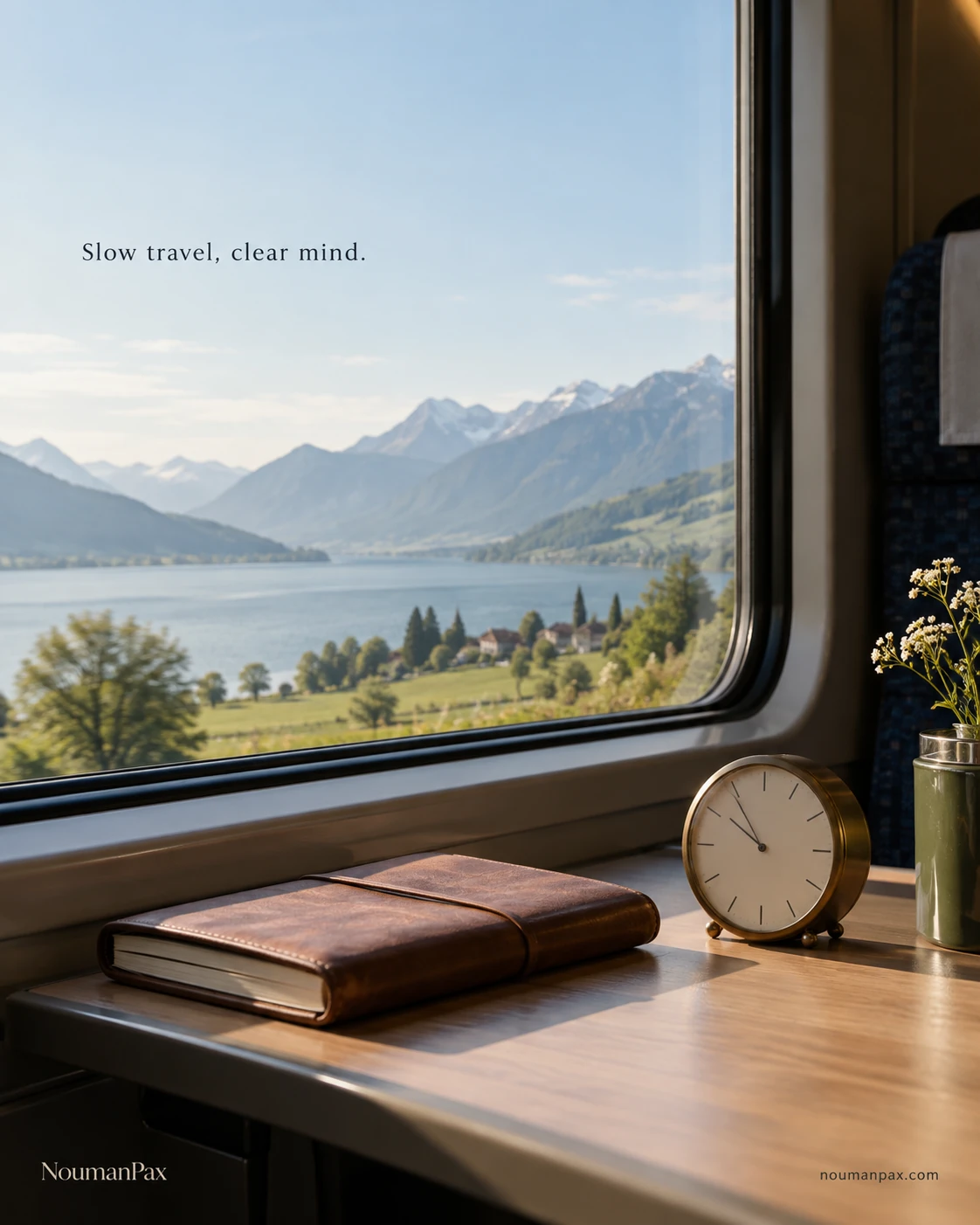 Slow travel, clear mind.