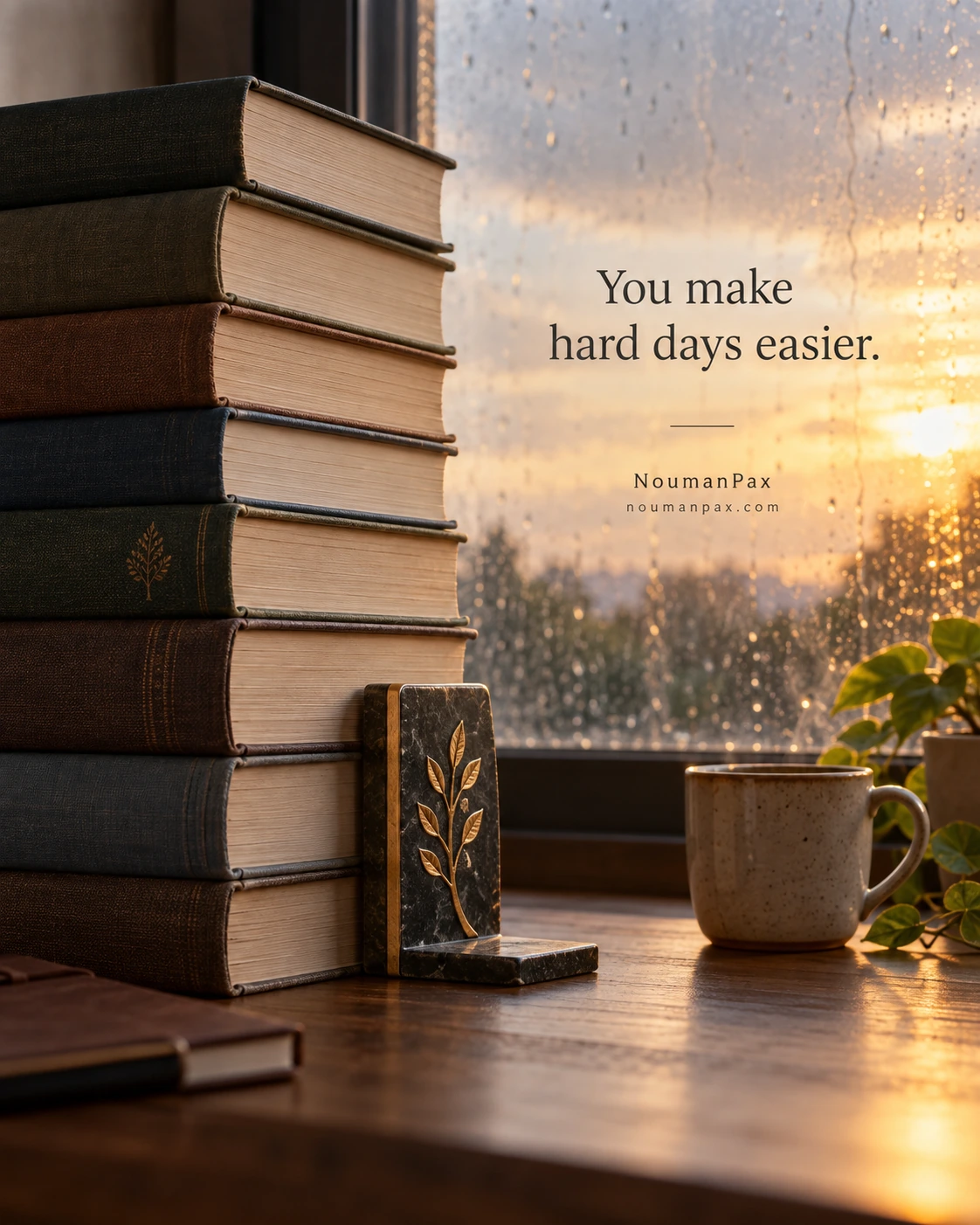You make hard days easier.
