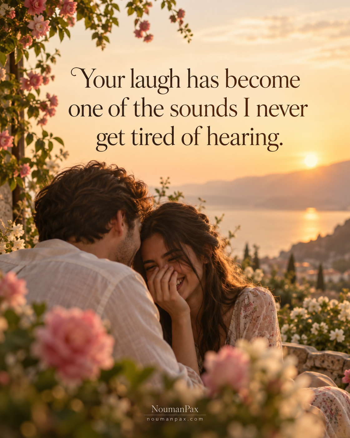 Golden hour love laughs