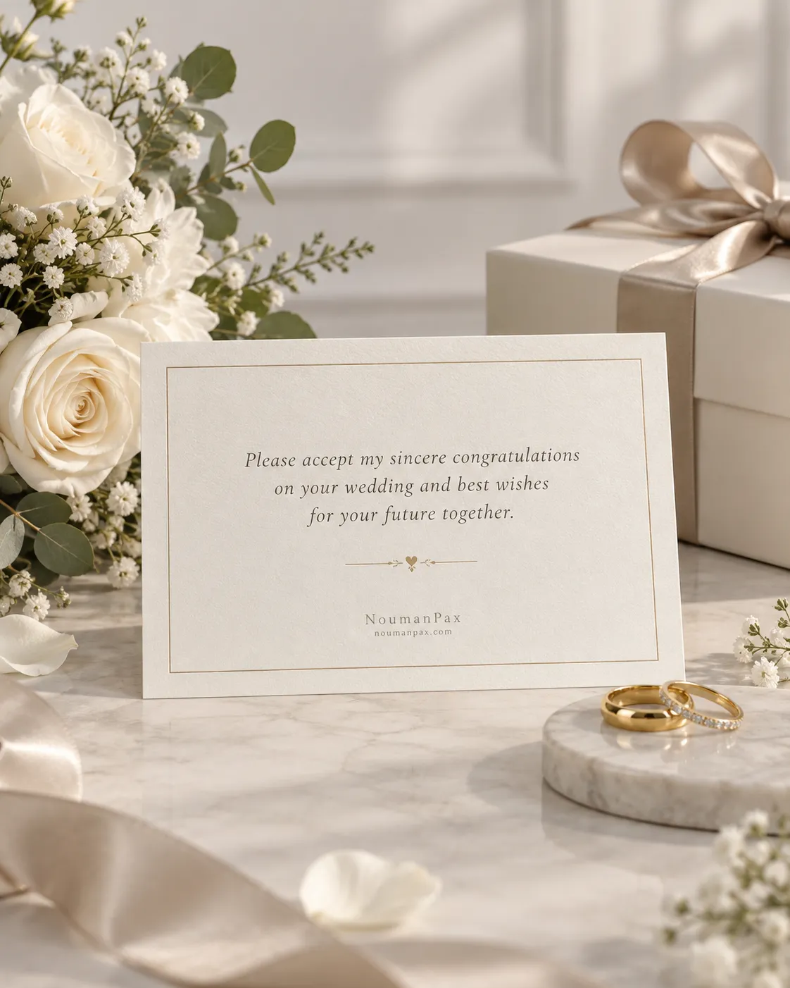 Formal Wedding Congratulations Messages