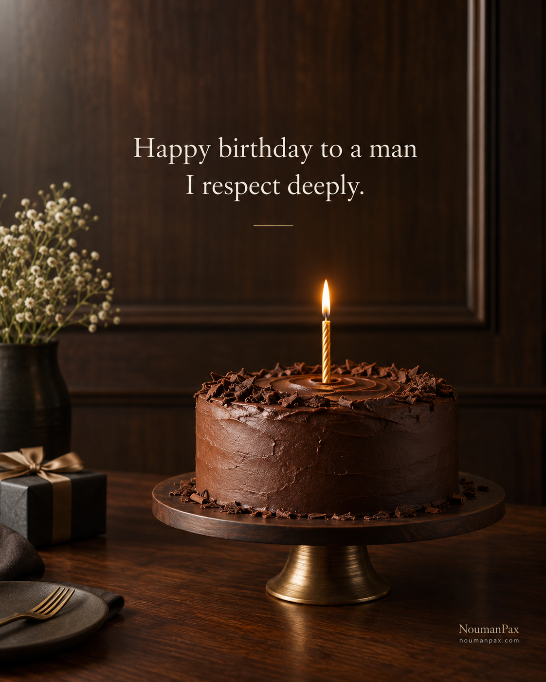 Happy birthday to a man I respect deeply.